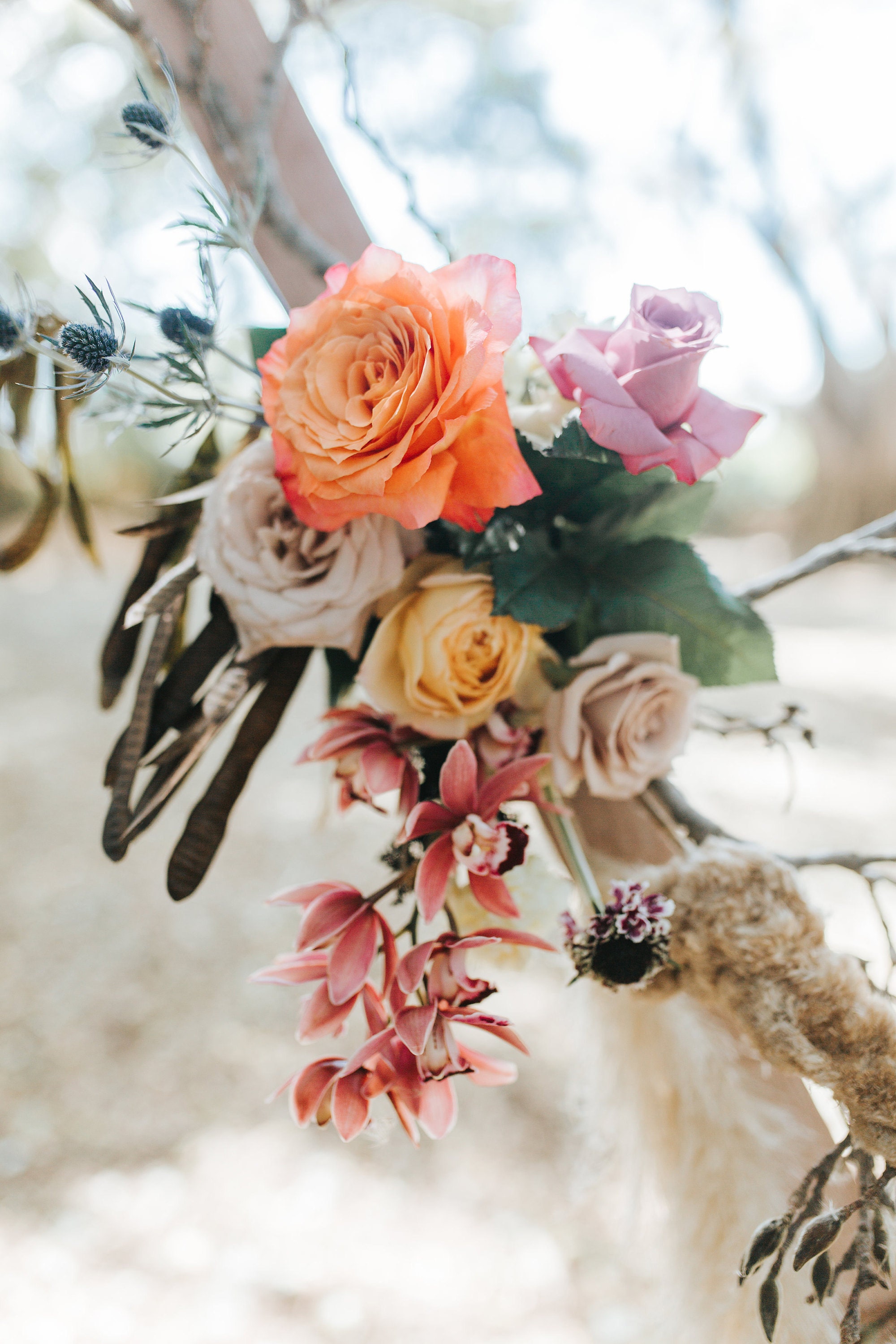 Bohemian Floral arrangement.