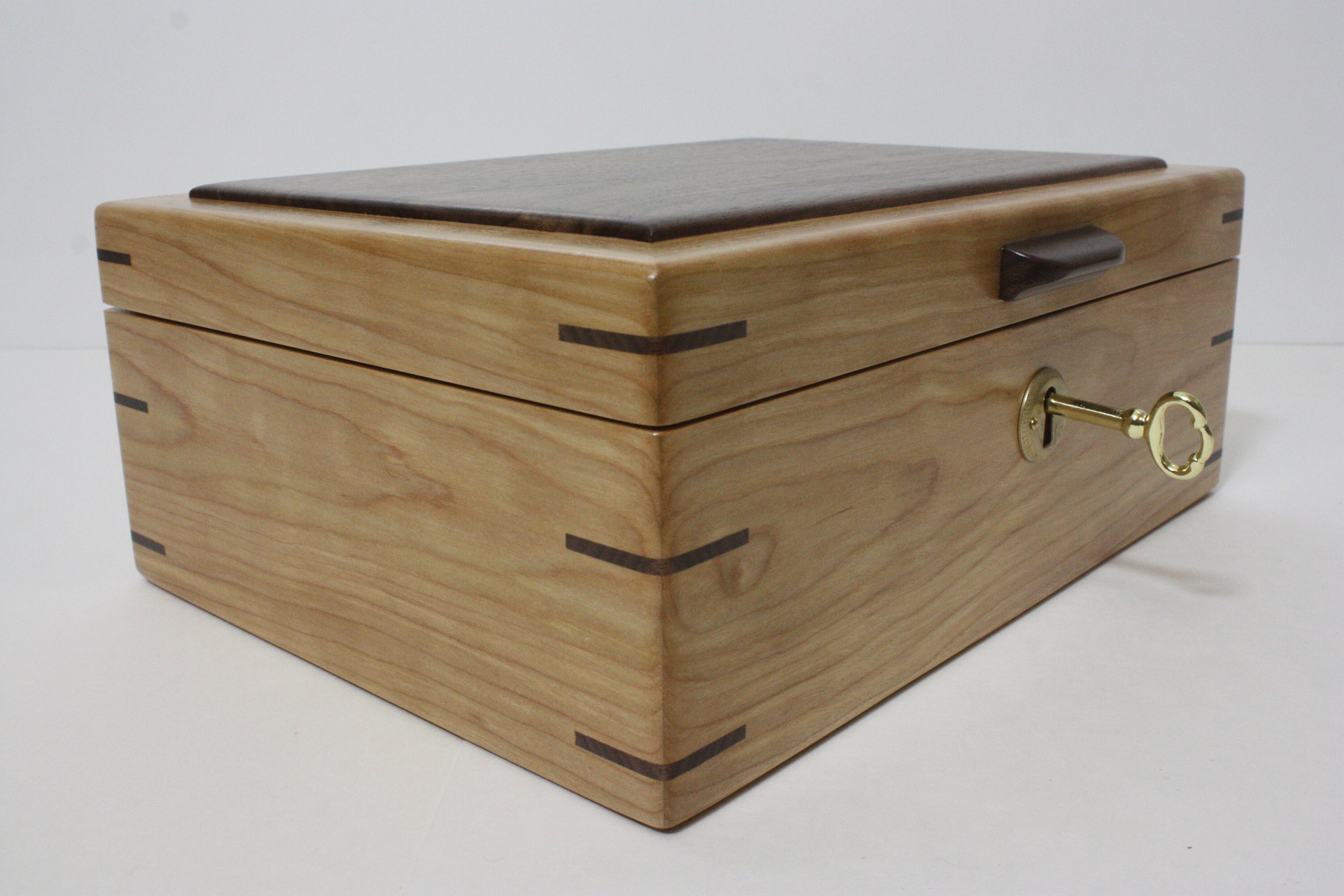 Handmade Wooden Box For Sale