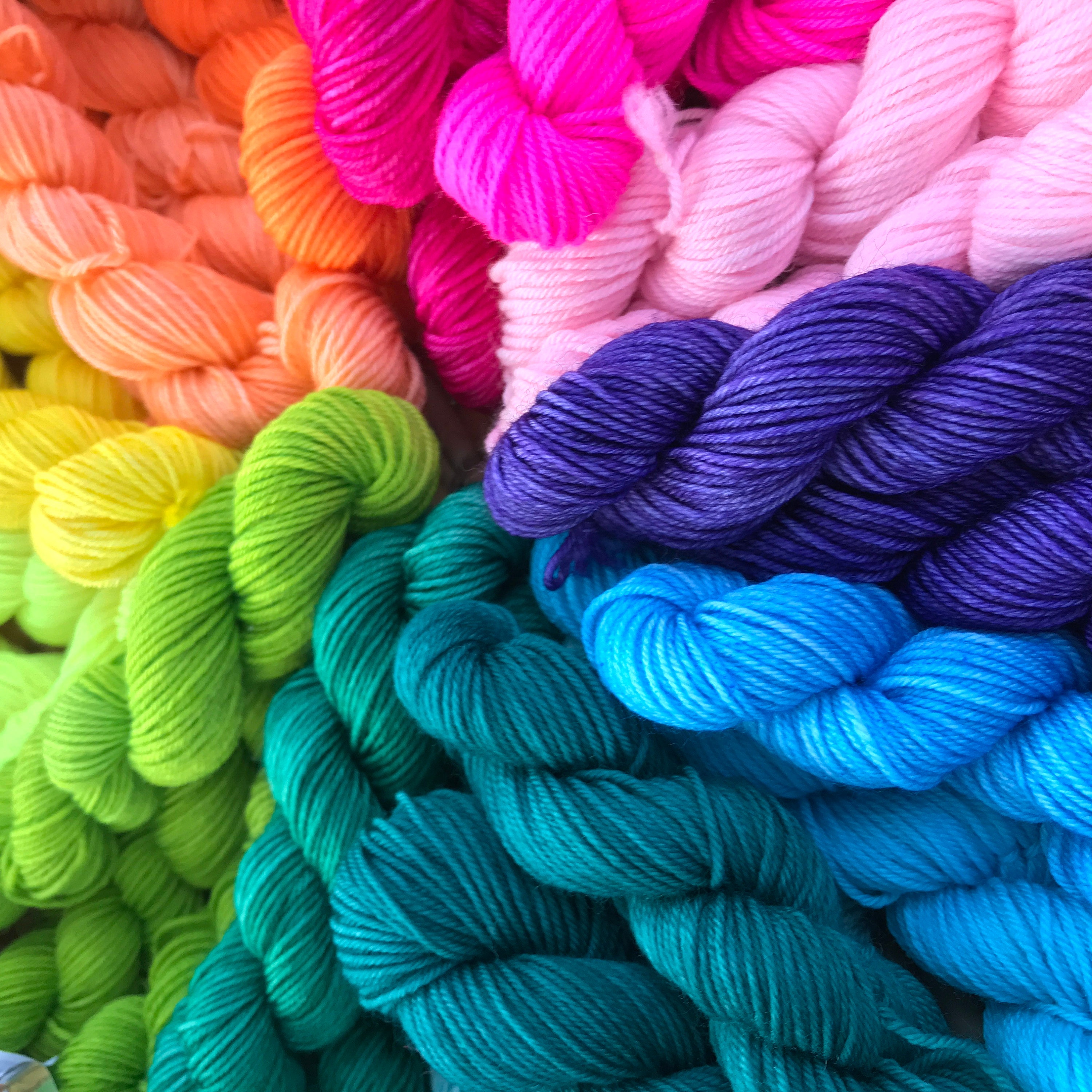 mini skein colors