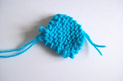 Finished item before rounded