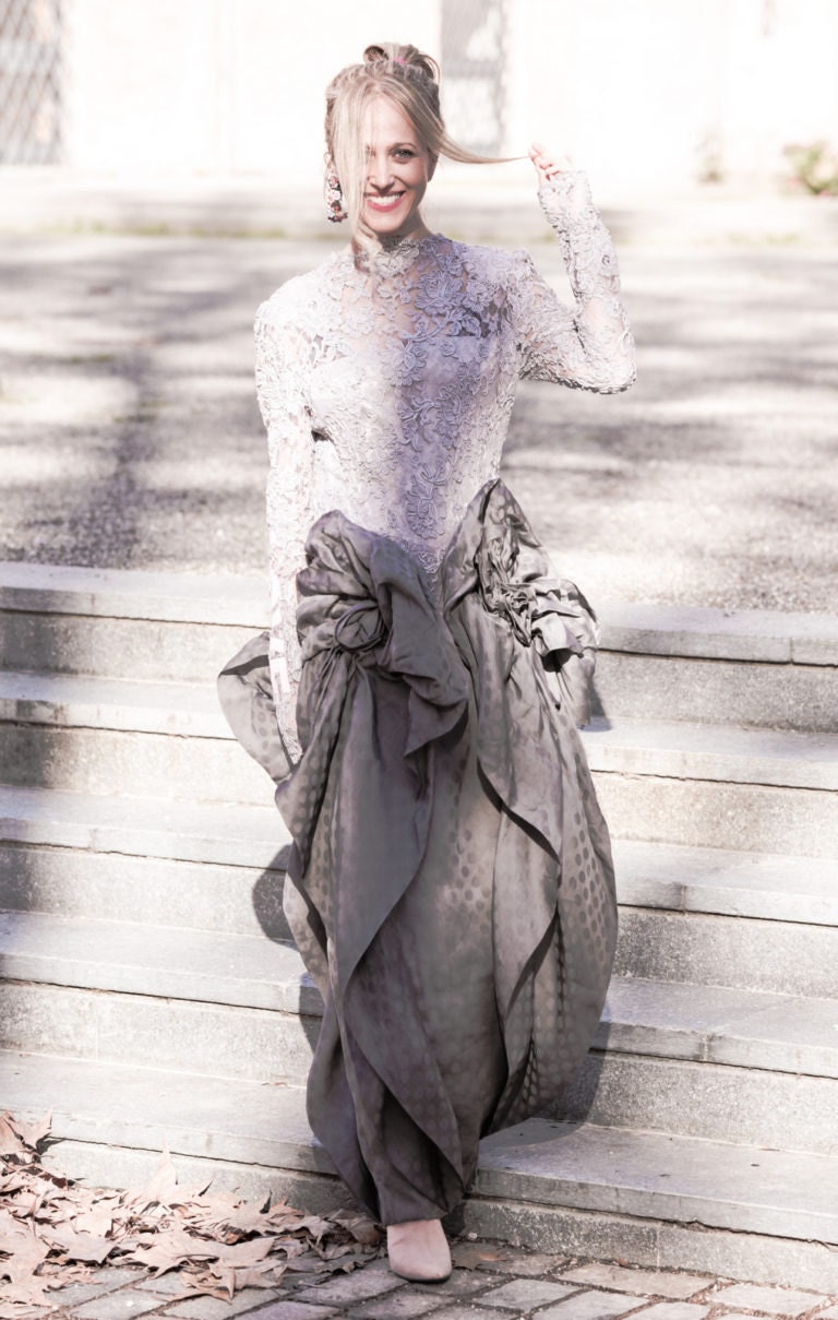 Lola Darling Dress Angela Pavese Blogger and Model Ph Niccolò Barone
