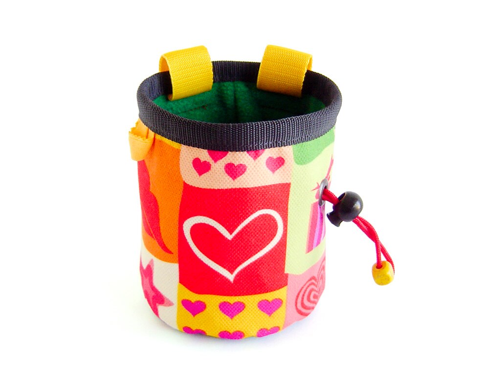 chalk bag kids, childrens chalk bag, rock climbing kids