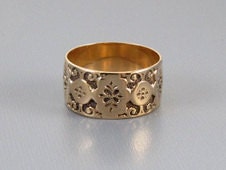 14k sideways w artcarved