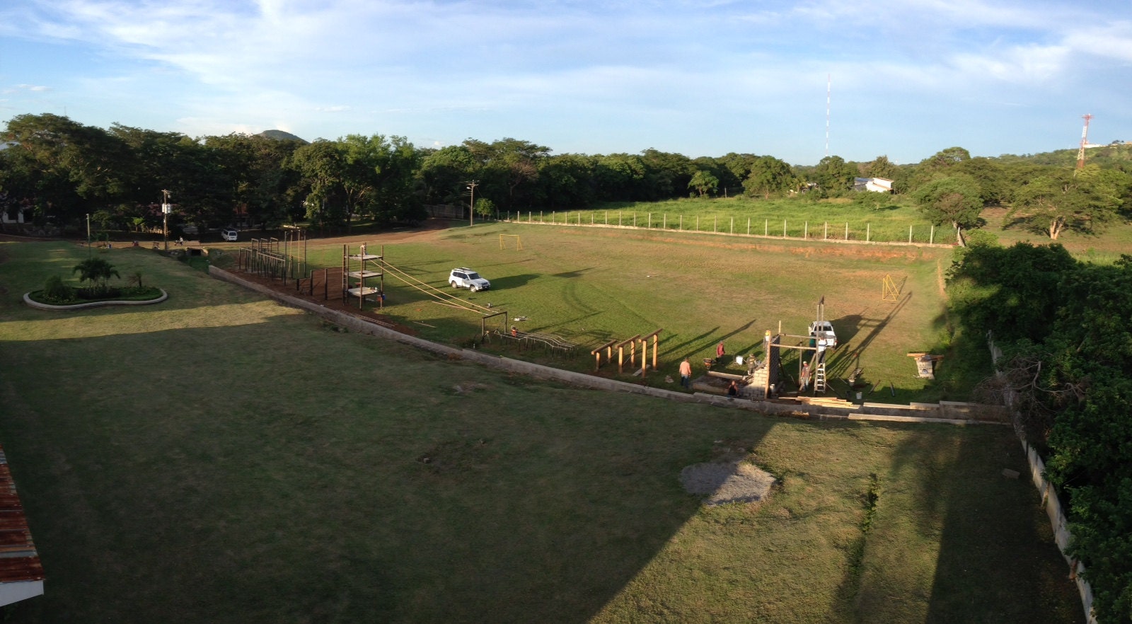 Obstacle Course in Nicaragua