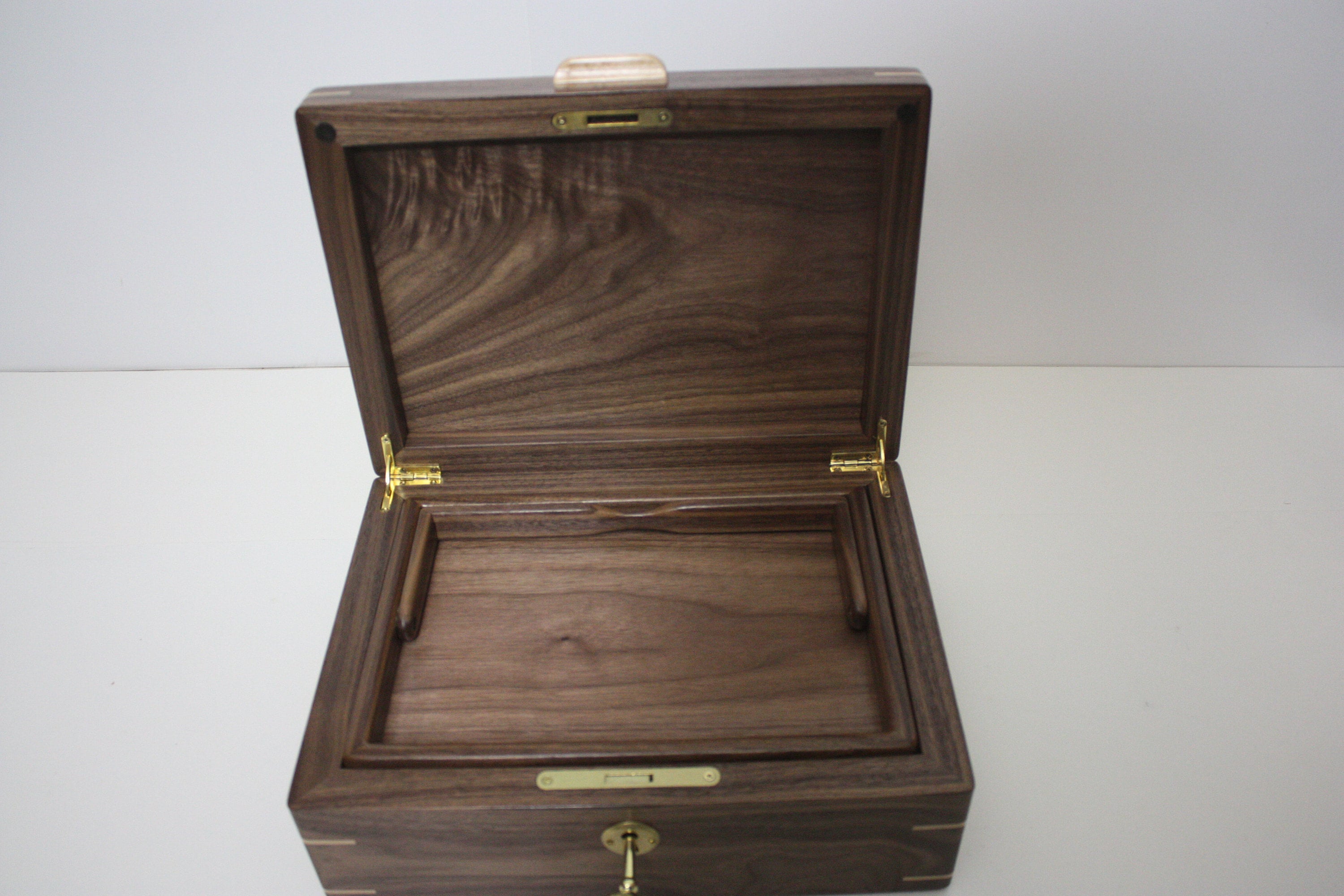 Walnut Box with Lift Out Tray