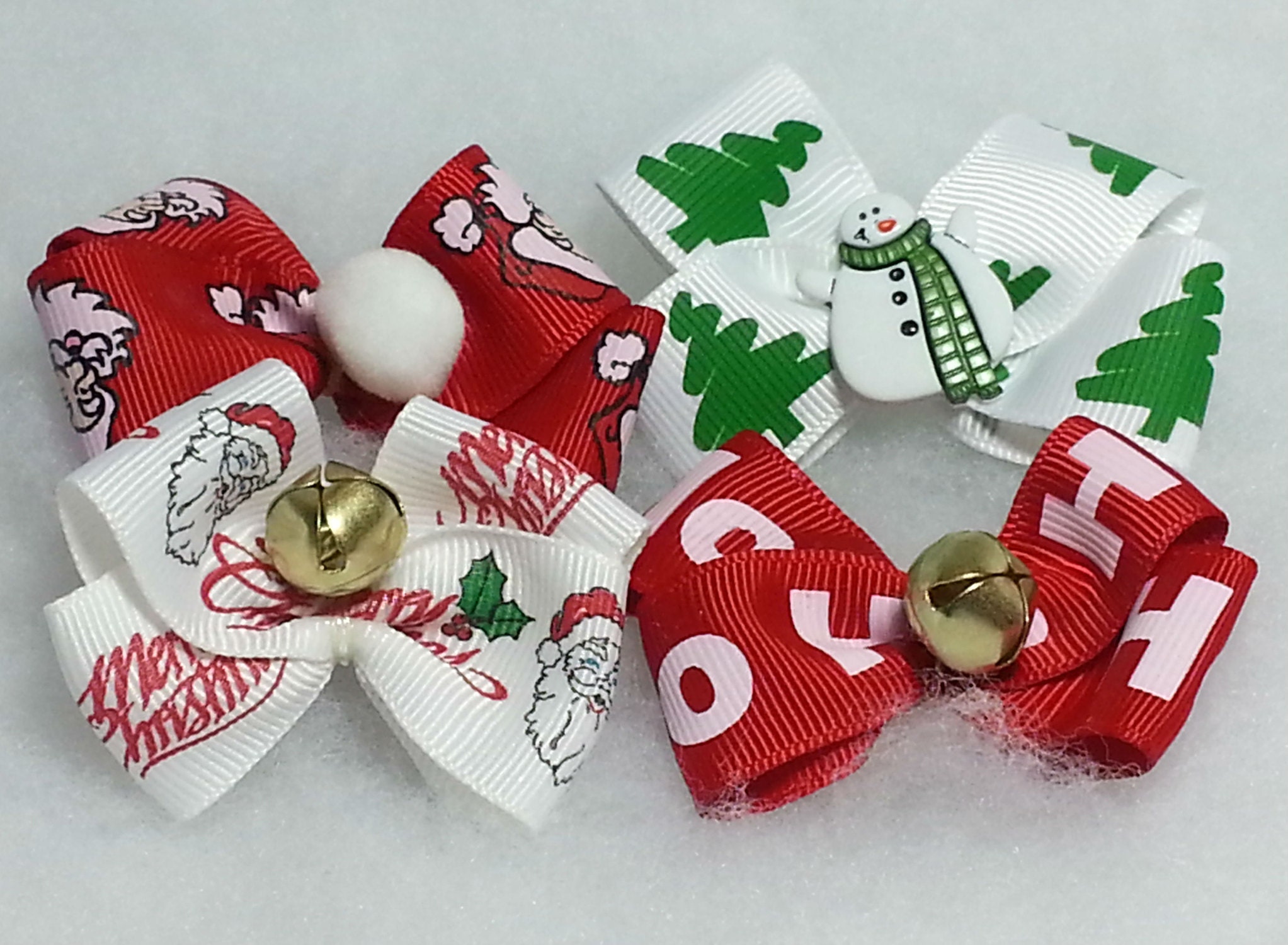 Big Christmas bows!