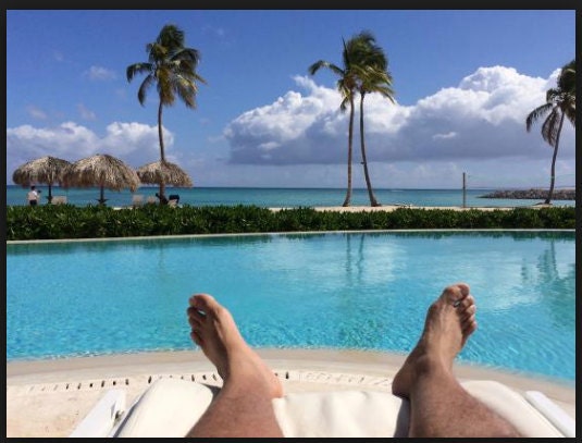 Living His Best Life in Punta Cana