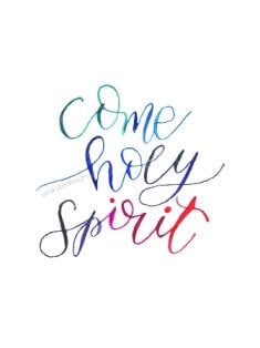 Come Holy Spirit