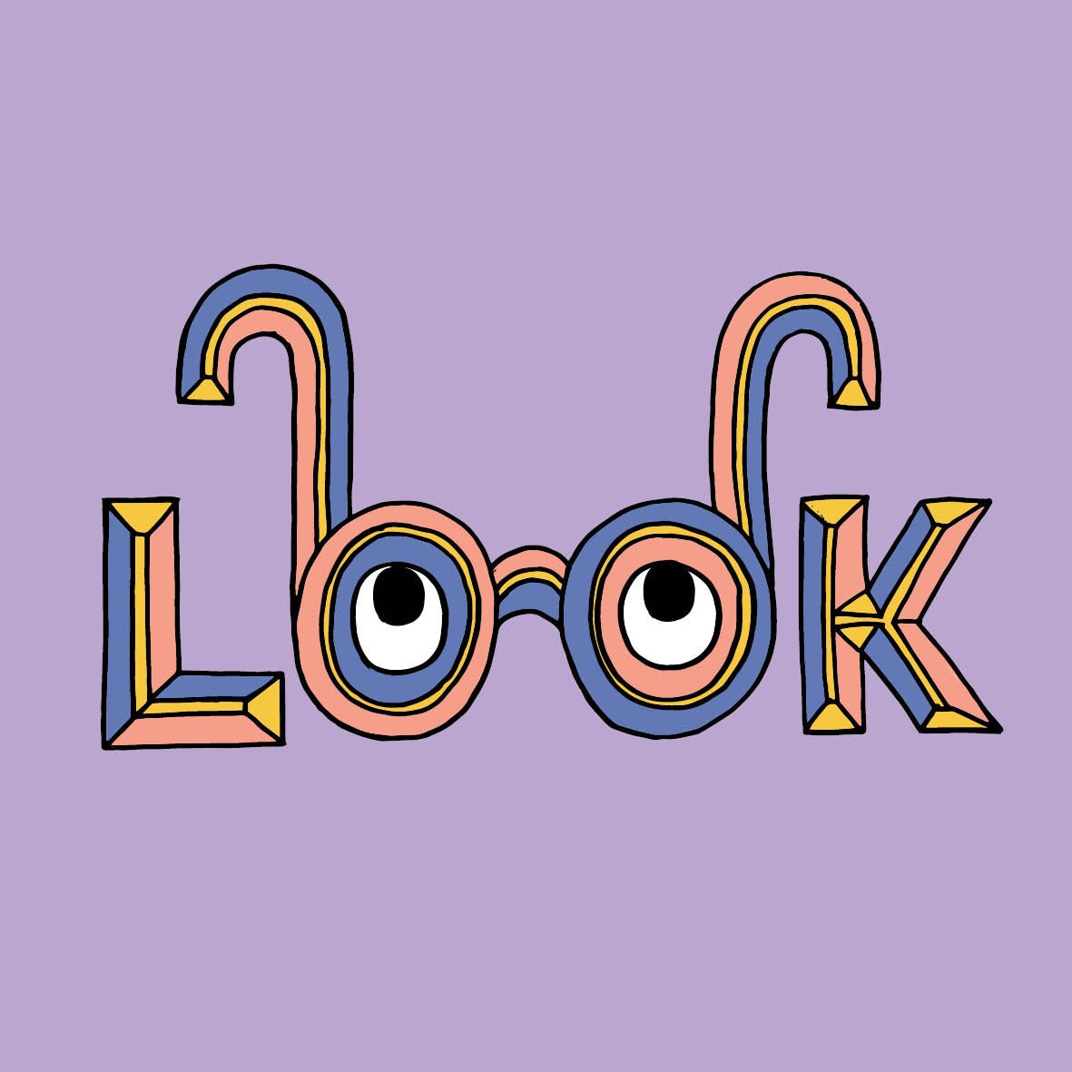 #365daysoftype hand lettering Look