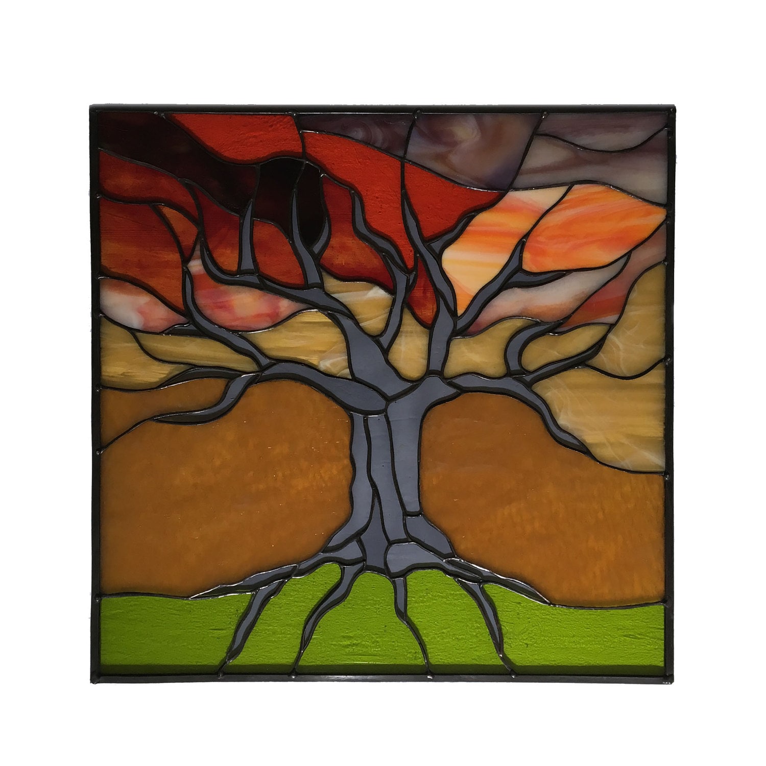 Tree of Life at Sunset 18x18