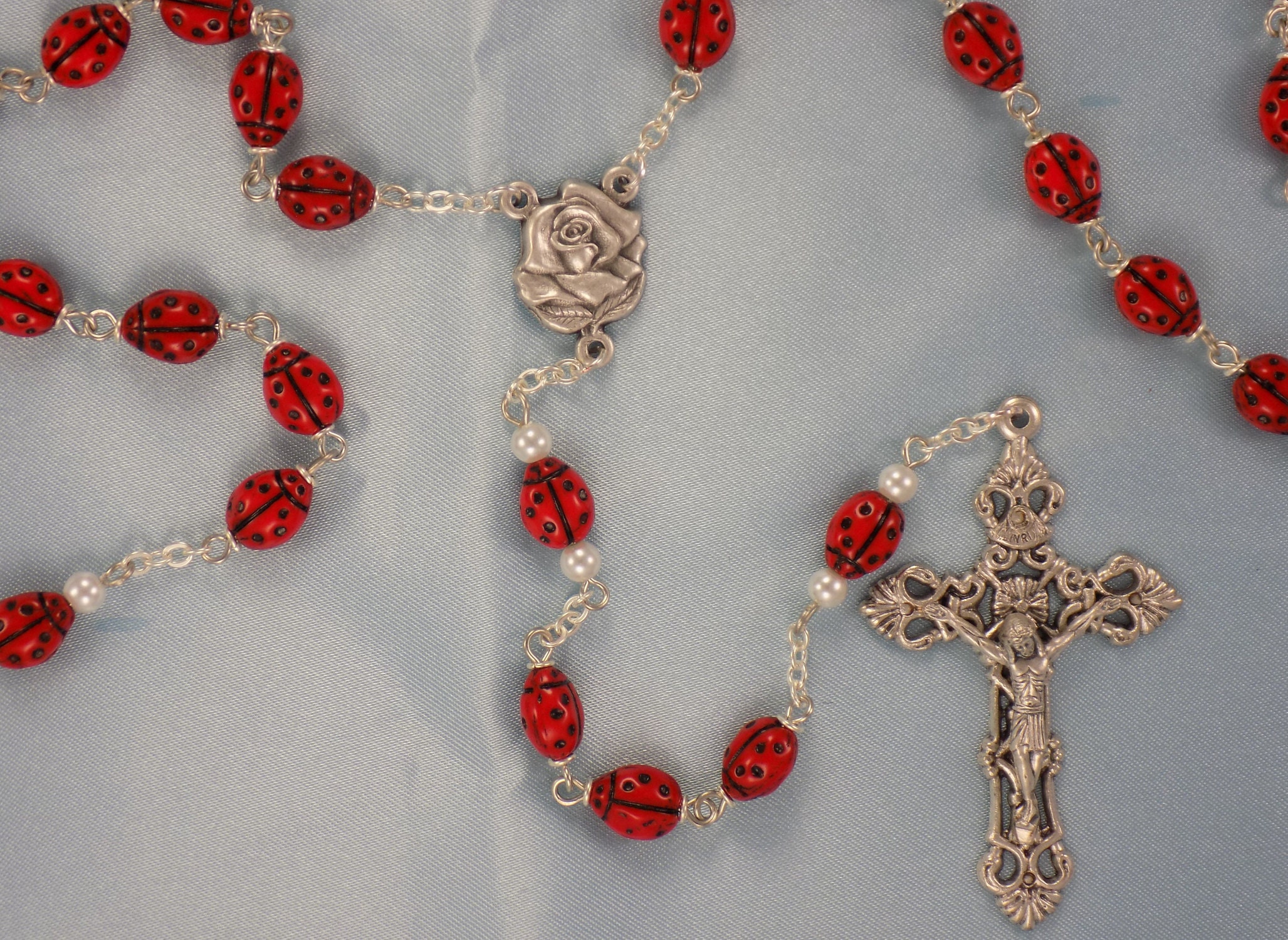 Ladybug Rosary