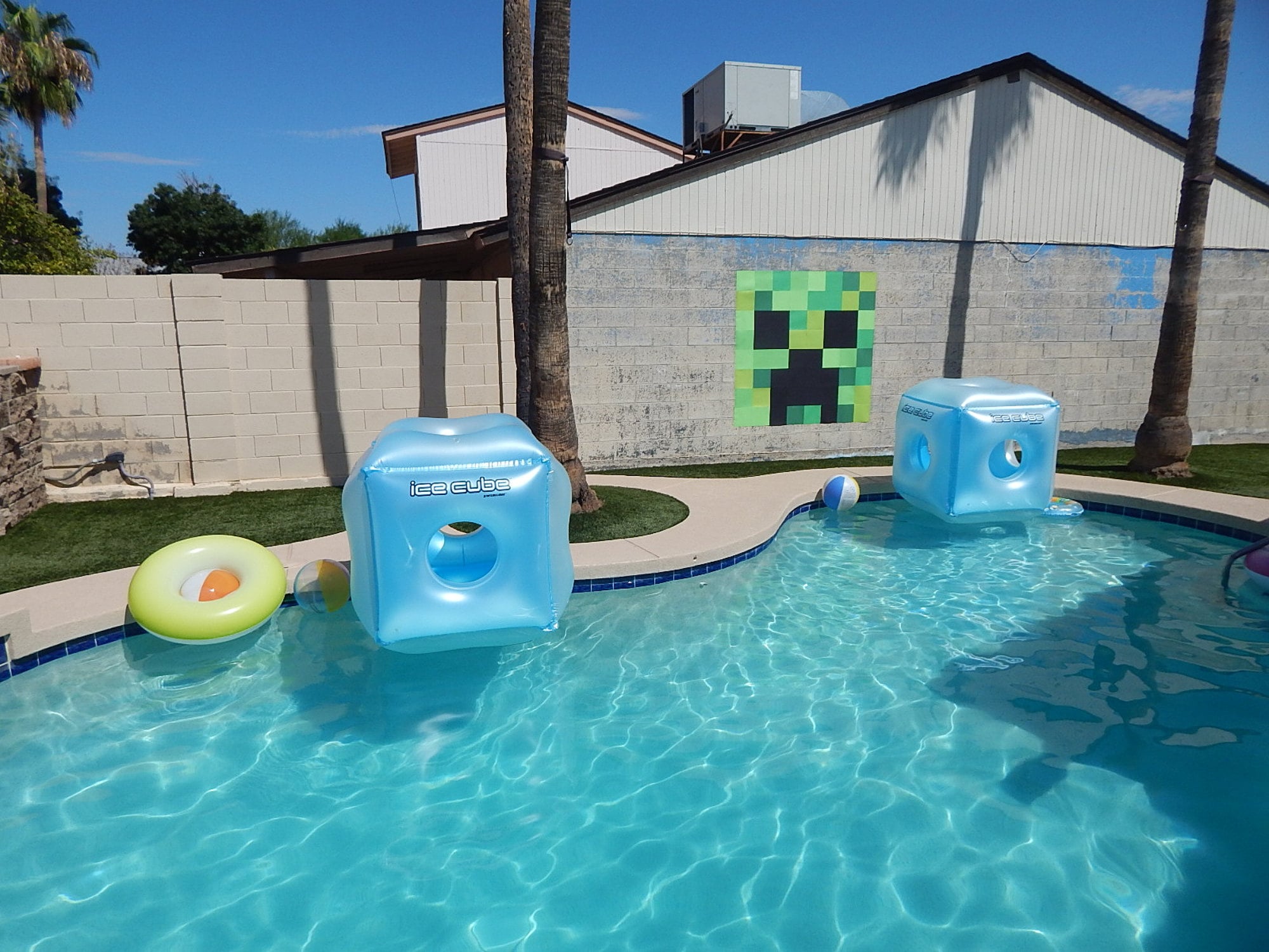 Minecraft Pool Toys