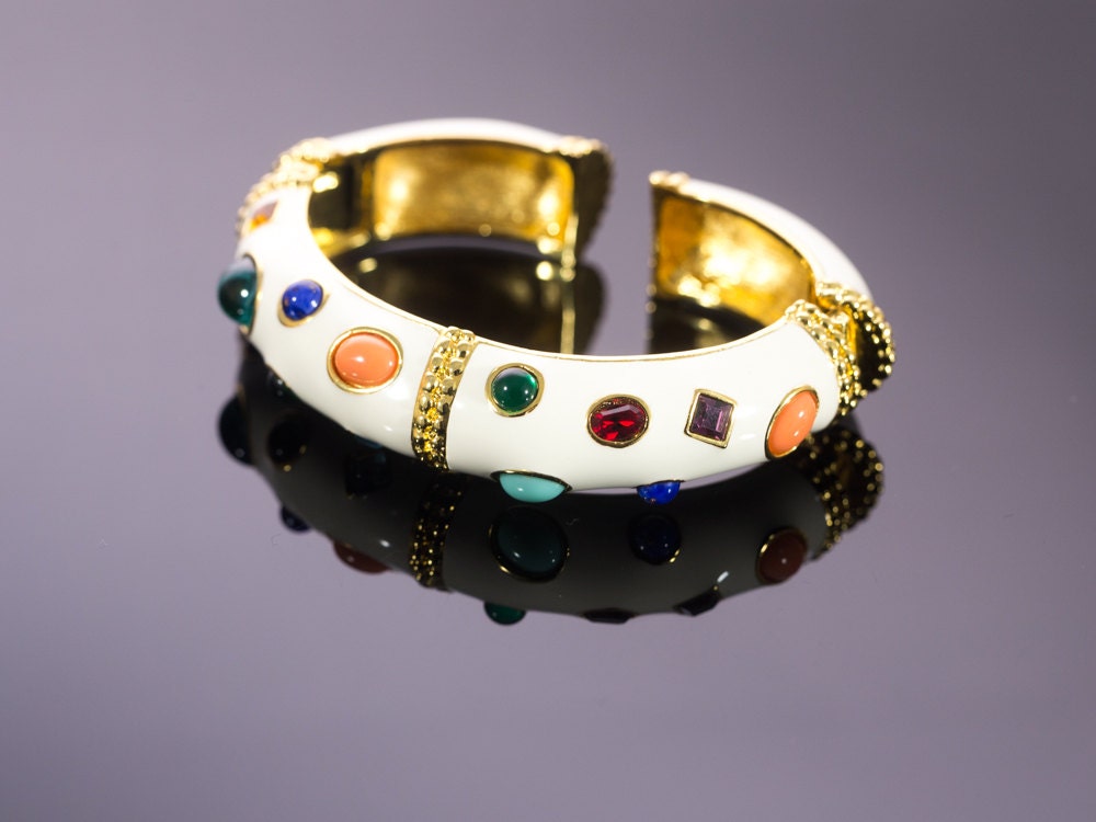 Vintage Kenneth Jay Lane Fantasy Cuff