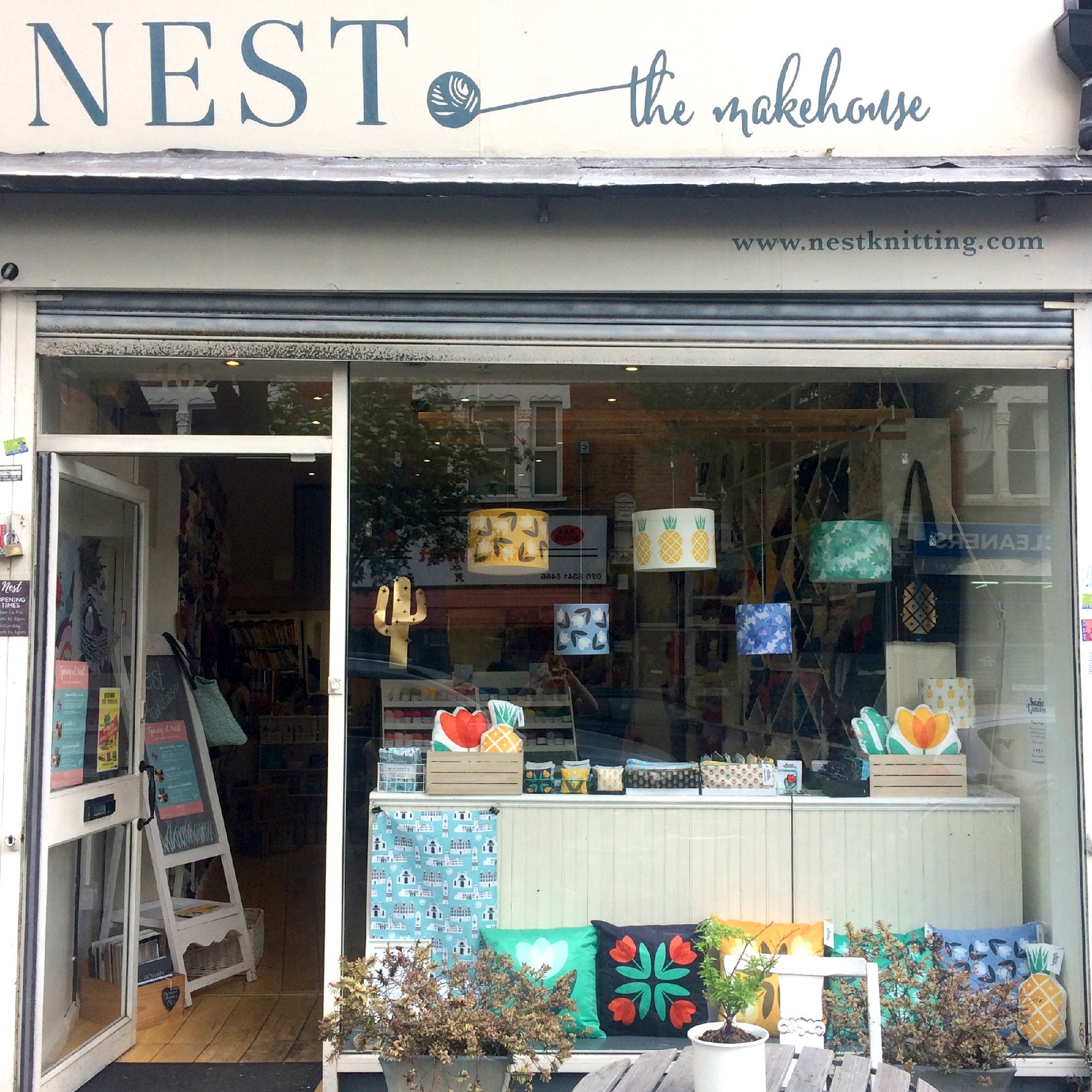 Suzie London pop up shop at Nest in Crouch End