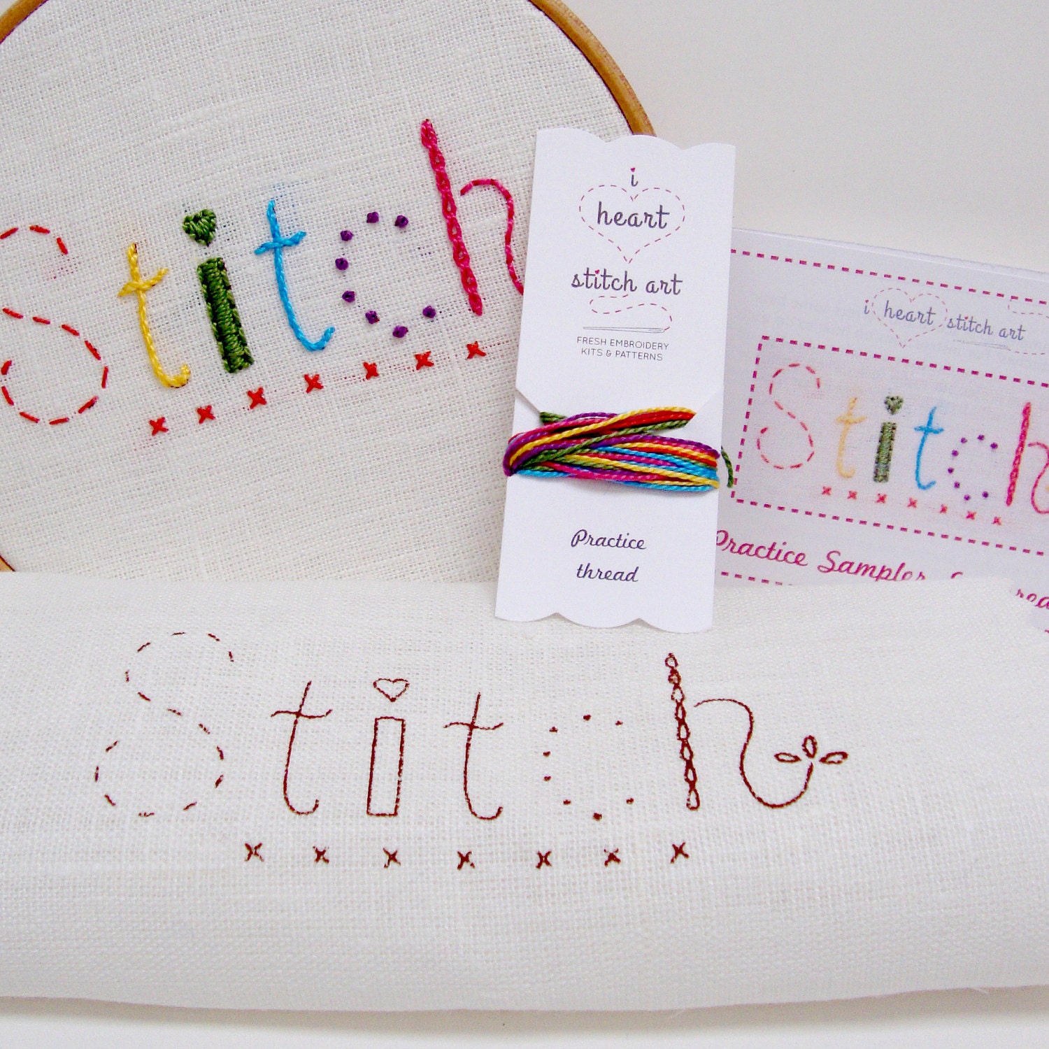 I Heart Stitch Art: the essential STITCH sampler!
