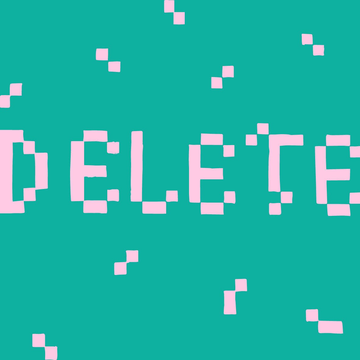 #365daysoftype hand lettering Delete