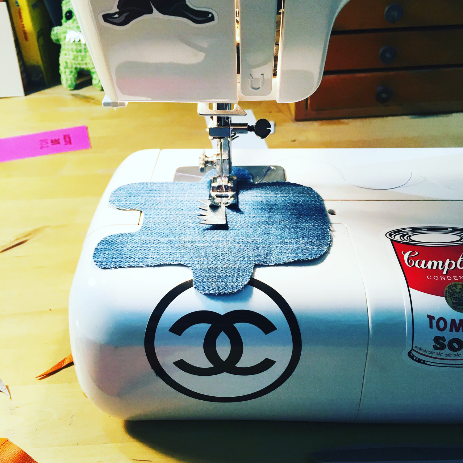 My trusty sewing machine
