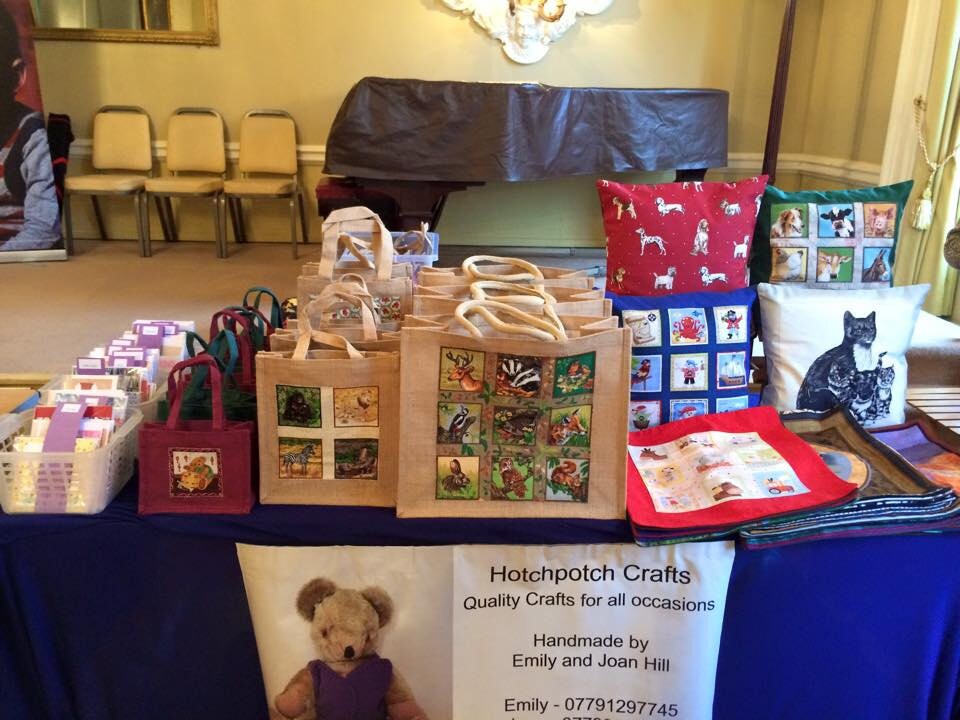 Our stall at Save the Children last year