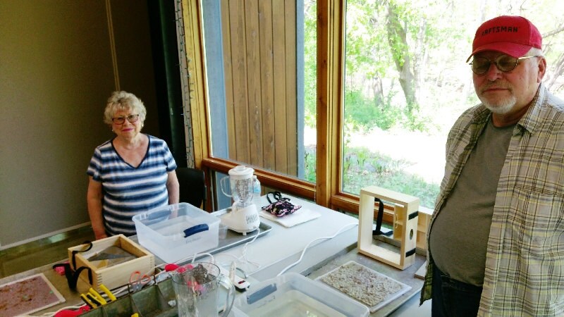 paper making oakdale nature preserve mn