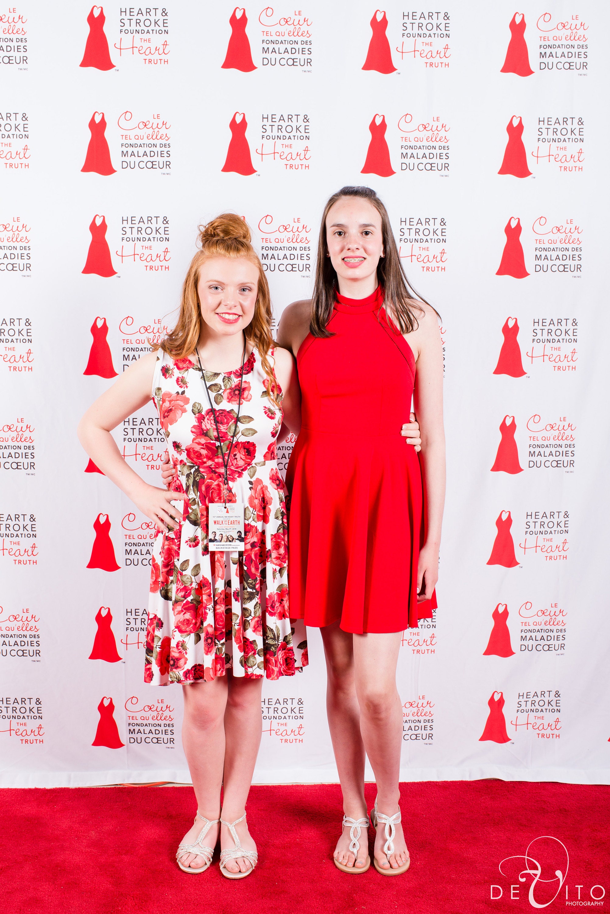 Lindsay, left, wearing #chavahdesigns