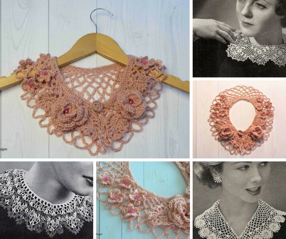 gunadesign guna andersone crochet lace collar