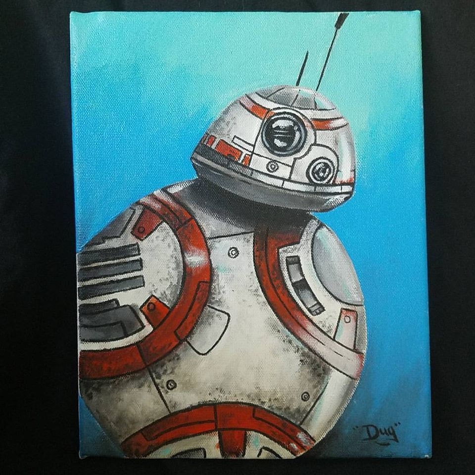 Roll on! Acrylic on canvas