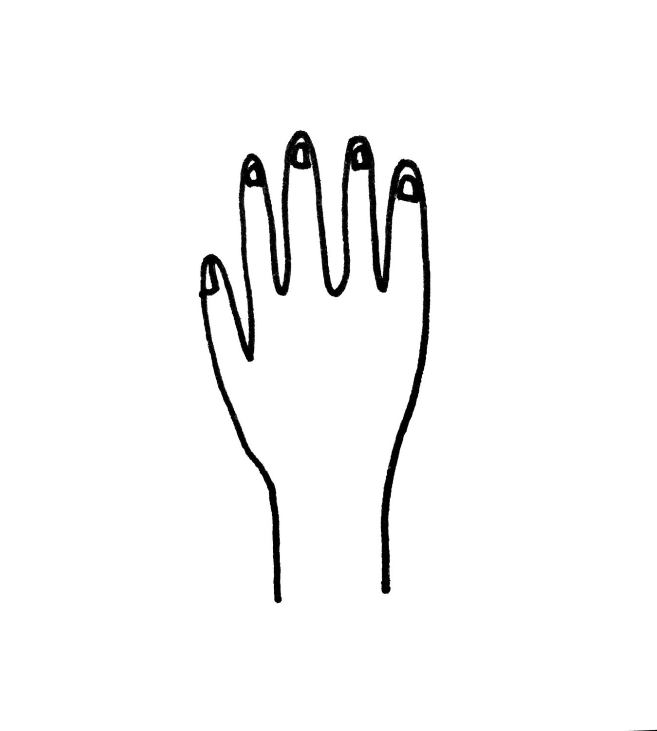 Hand illustration