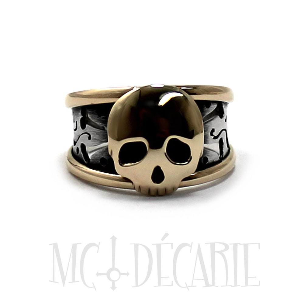 Bague tete de mort - skull ring