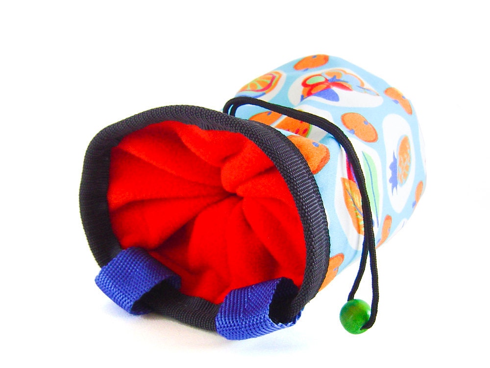 climber chalk bag, fruits chalk bag, vegetables chalk bag