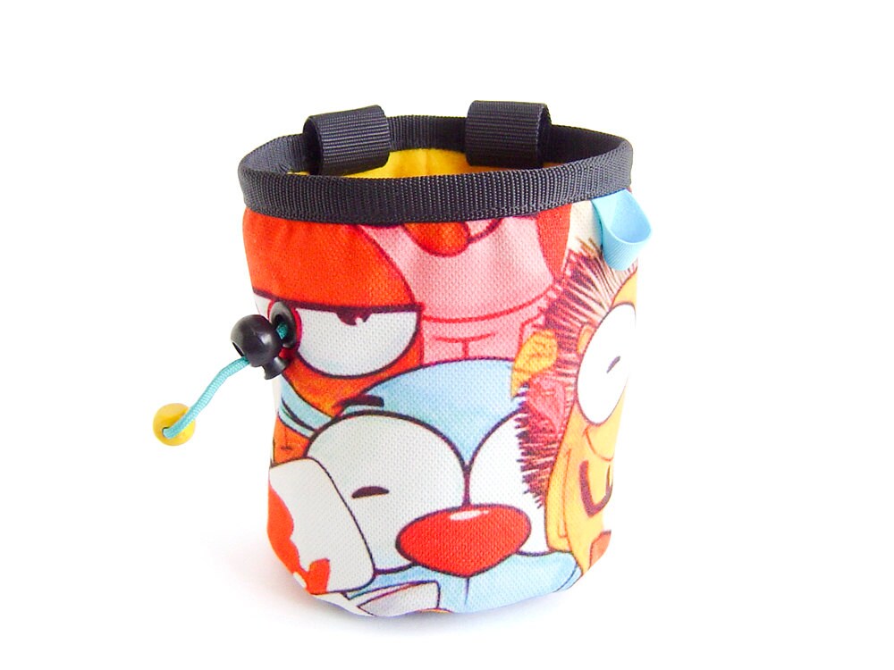 unisex climbing gift, cool chalk bag, chalk bag climbing