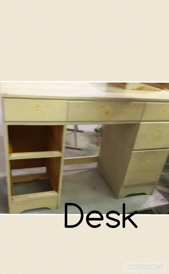 metallic painted, vanity, desk, shabby chic, vintage, upcycle, diy, furniture makeover