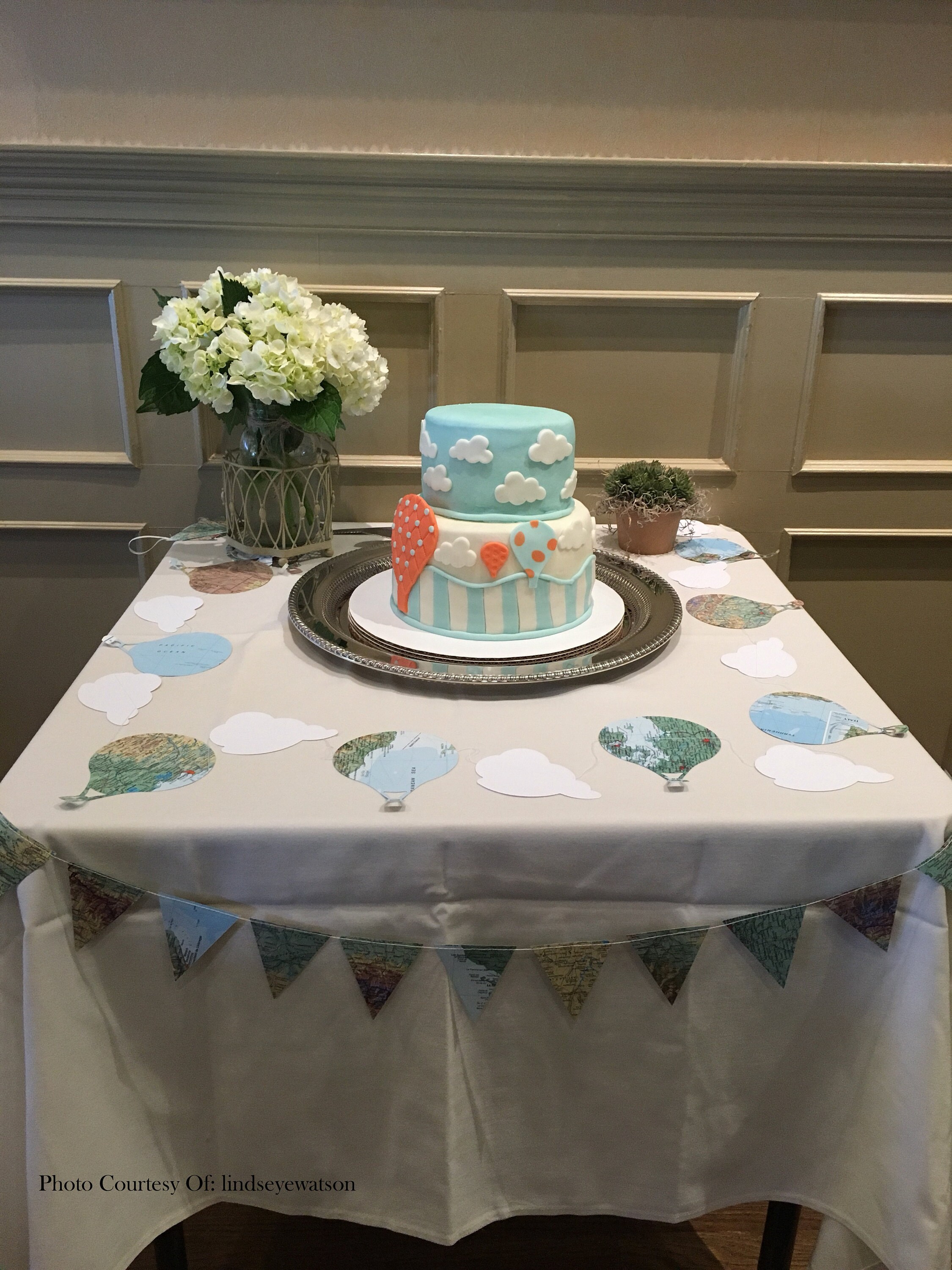 Travel Cake and Decorations