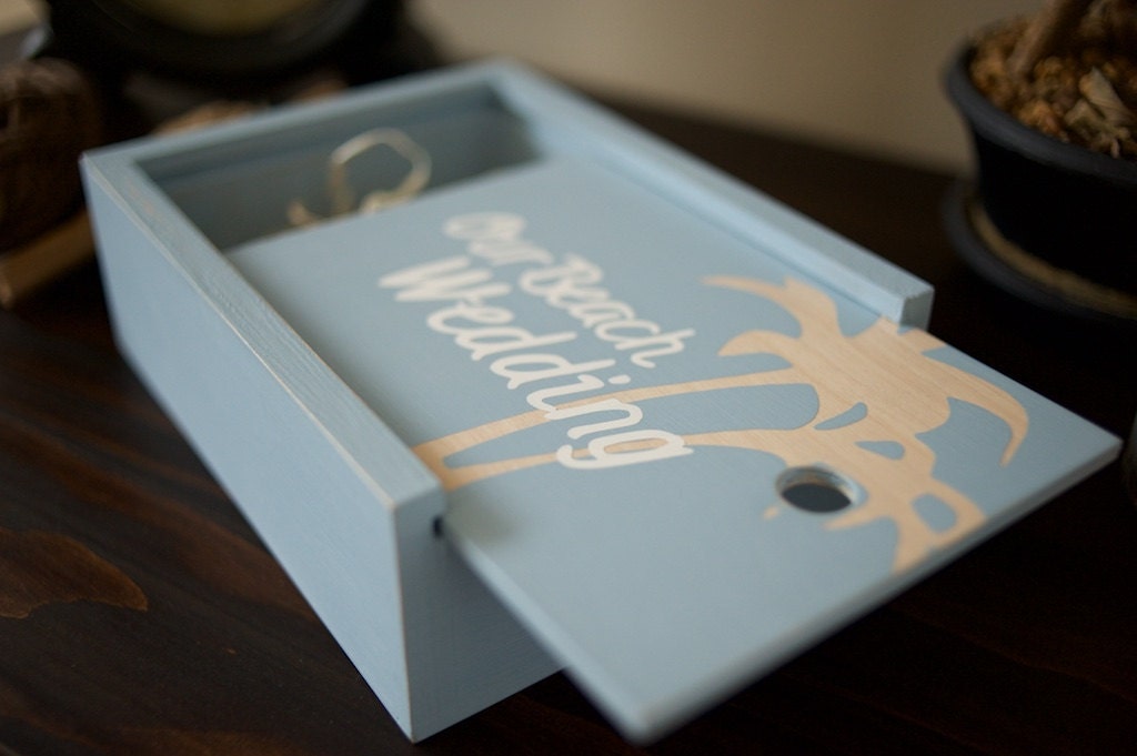 handmade 5x7 photo box