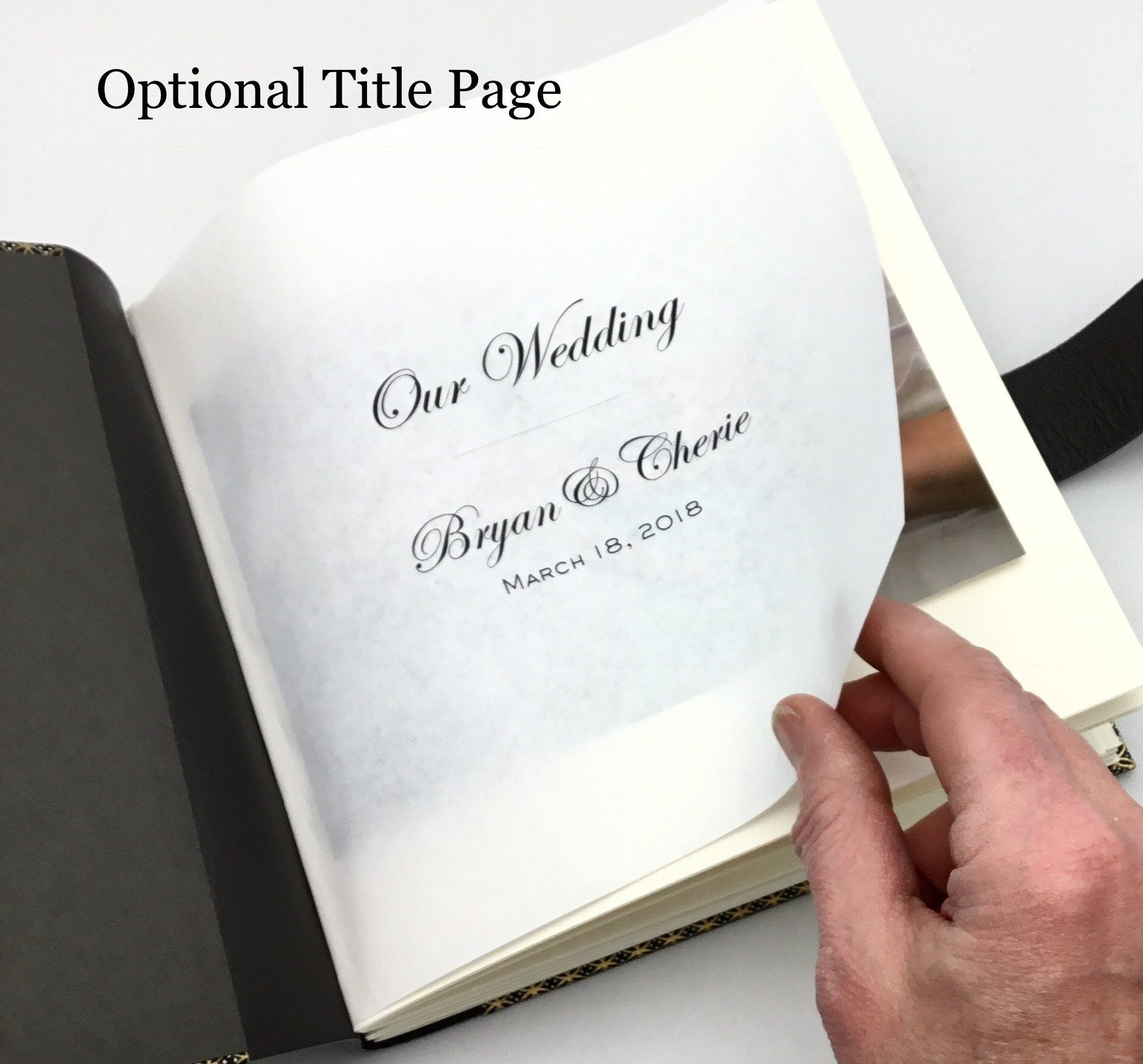 Optional Title Page