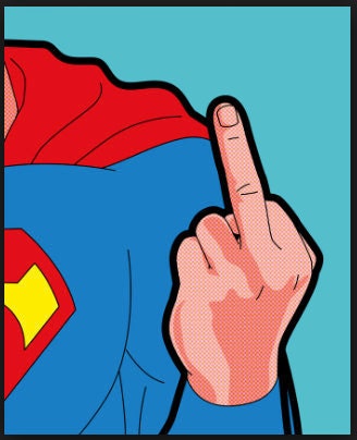 Self-explanatory Superman
