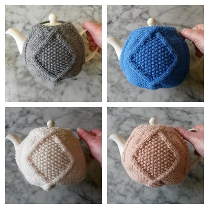 Aran Diamond Teacosy pattern