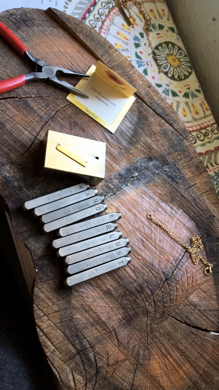 In the process of stamping