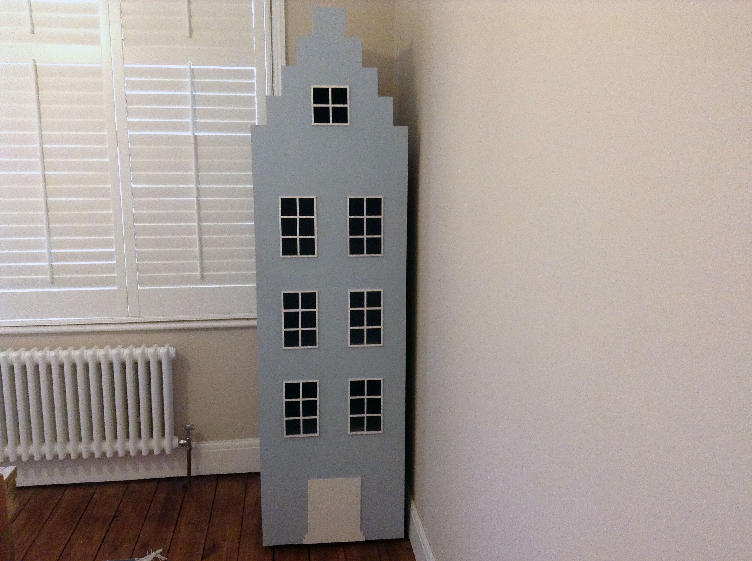 My DIY version in duck egg blue