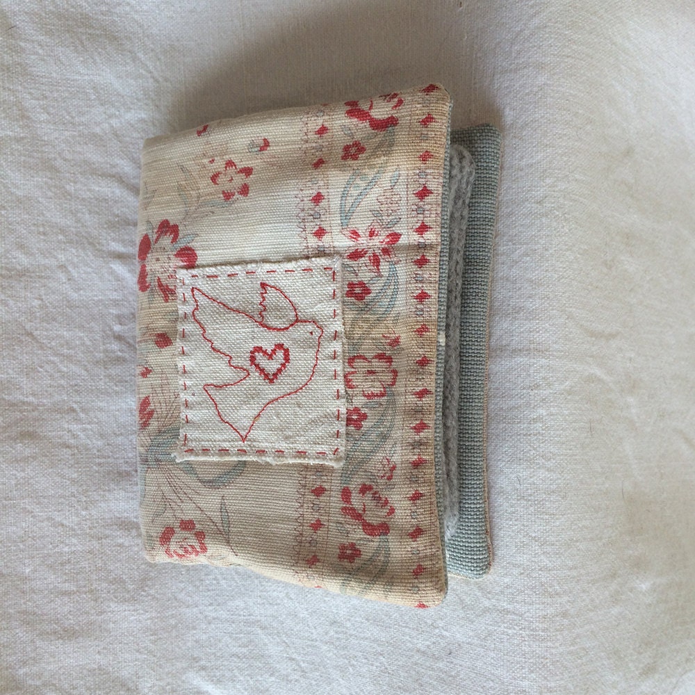 Marys Orchard vintage antique needlecase