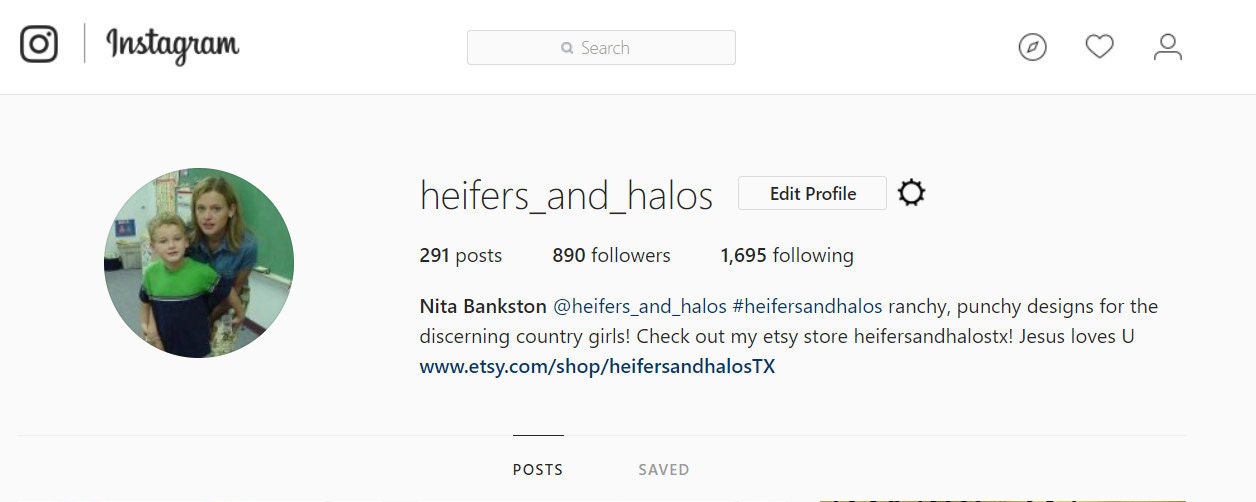 My fixed profile.