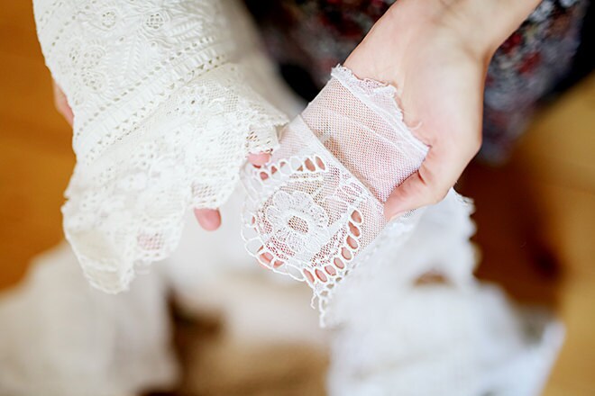 antique lace, folklore costume, vintage lace