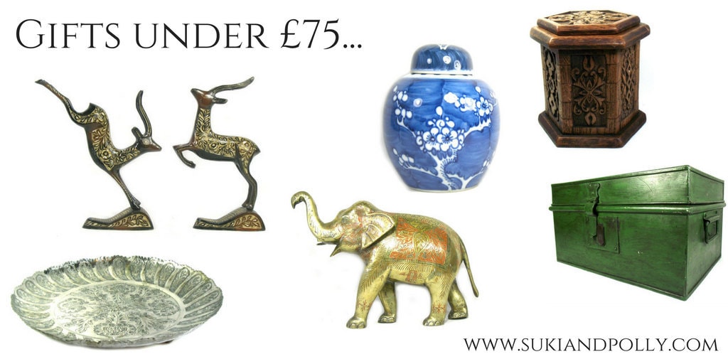 Christmas gifts under £75 from Suki and Polly