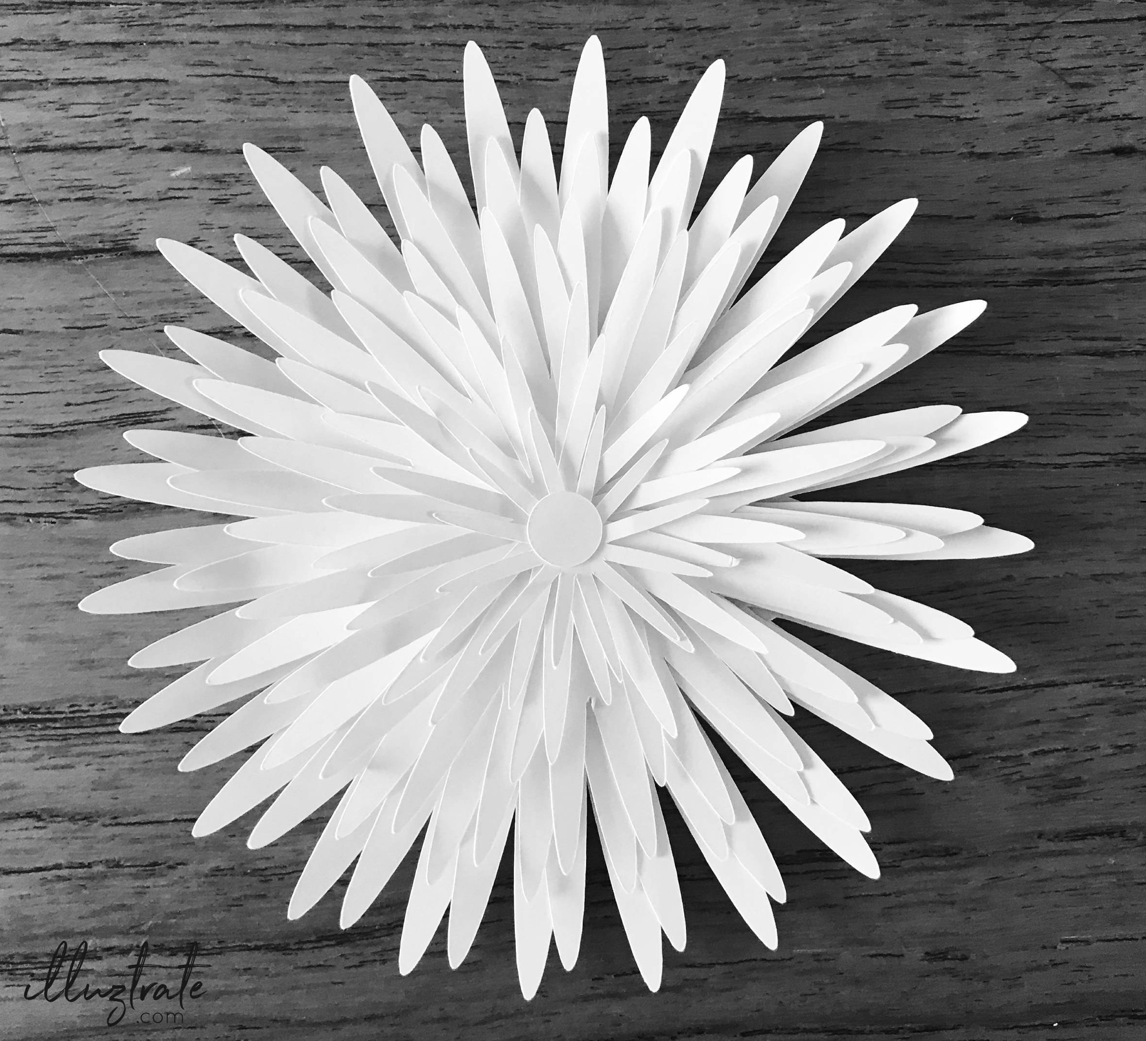 Free svg cut flower