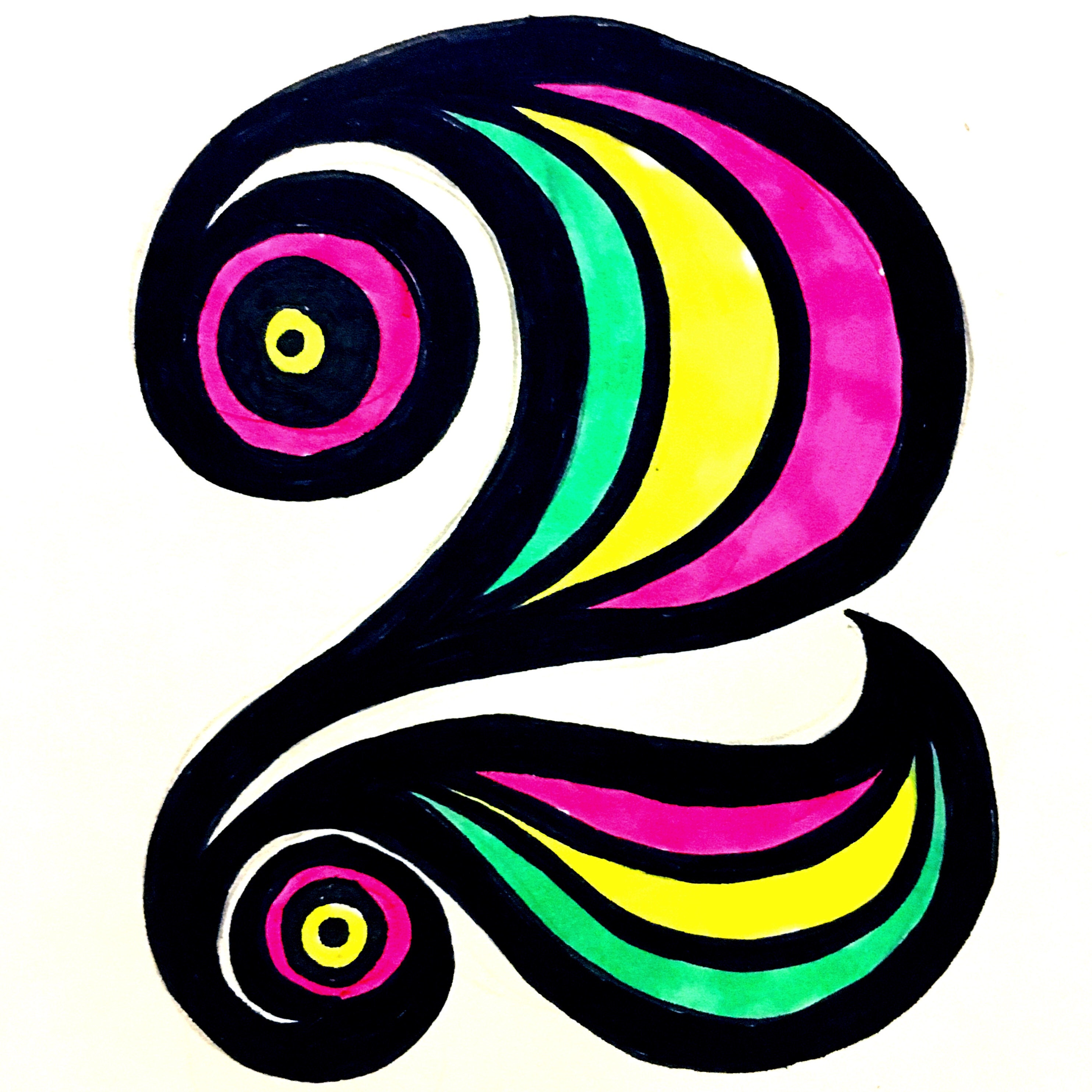 100 days of typographic doodles