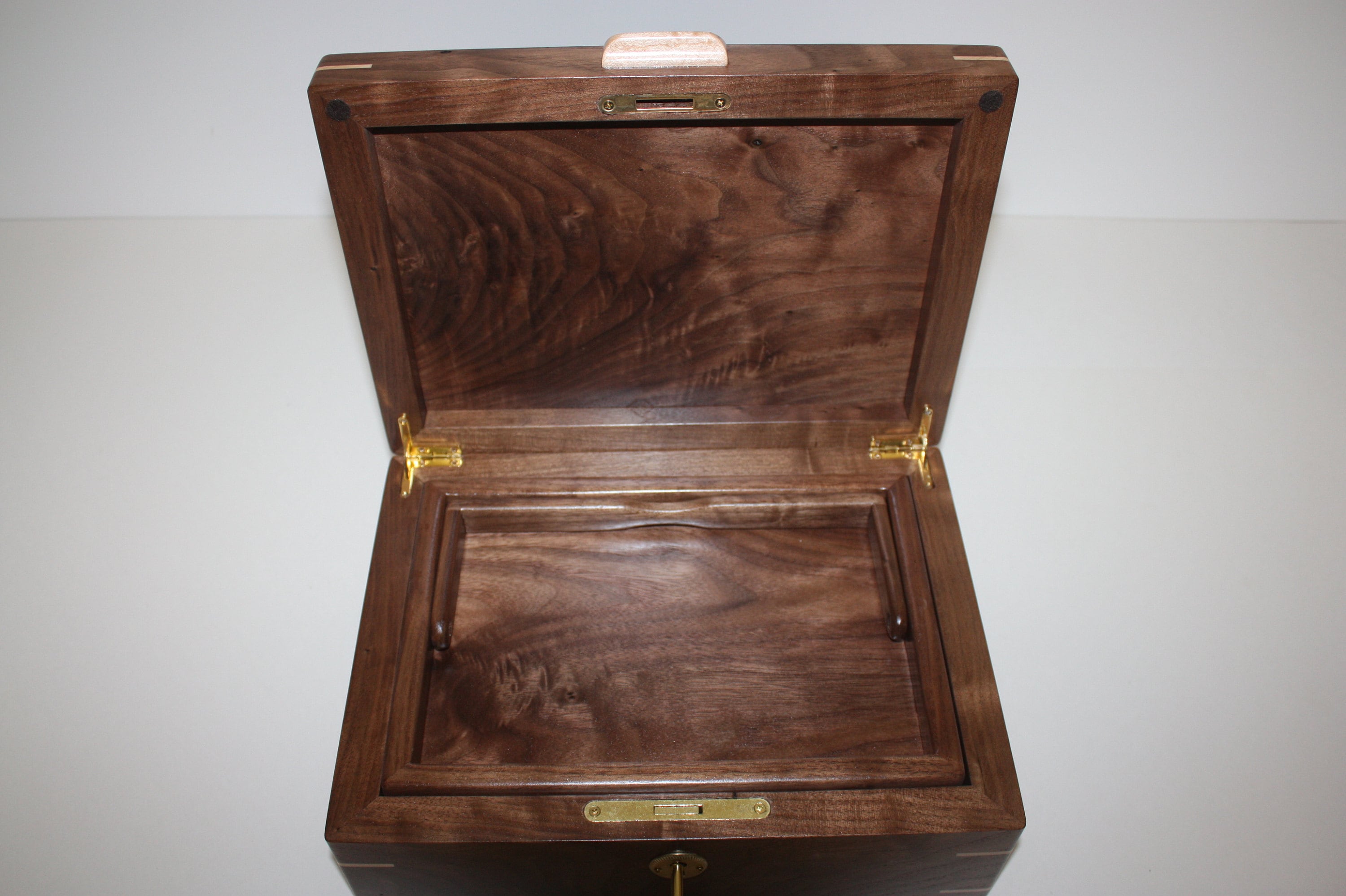 Walnut Box with Lift Out Tray