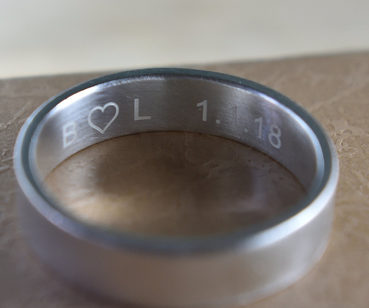 Professional Inside Engraving Ring