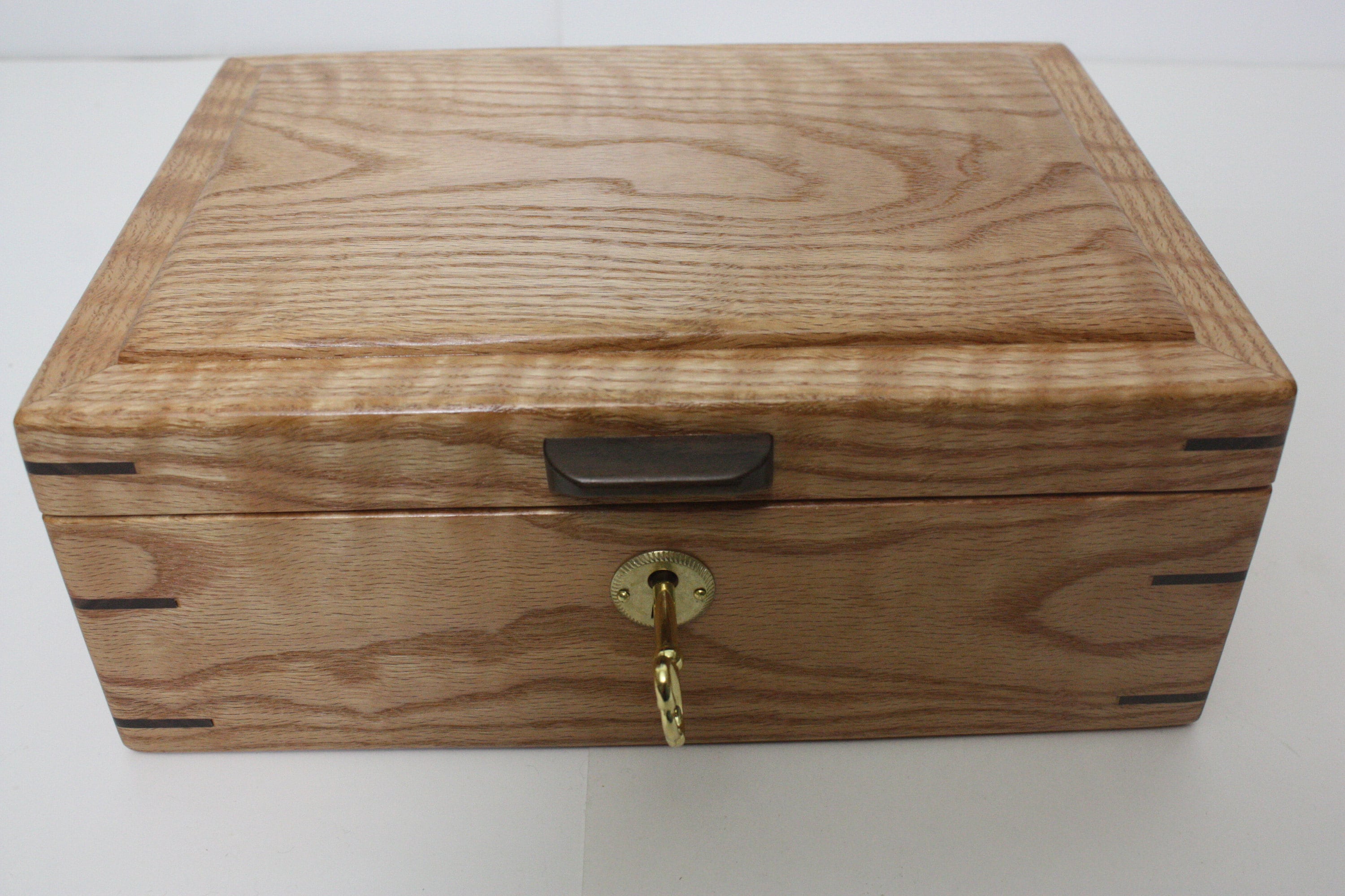 Handmade Locking Wood Box Foe Sale
