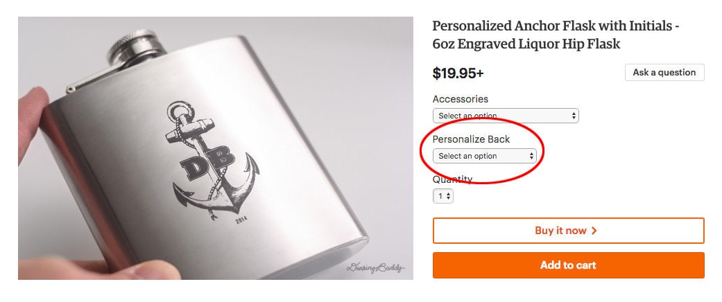 Personalize DrinkingBuddy Flask