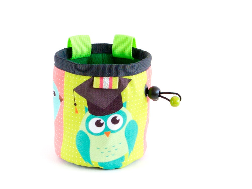 kids chalk bag, cool chalk bag, chalkbag for children