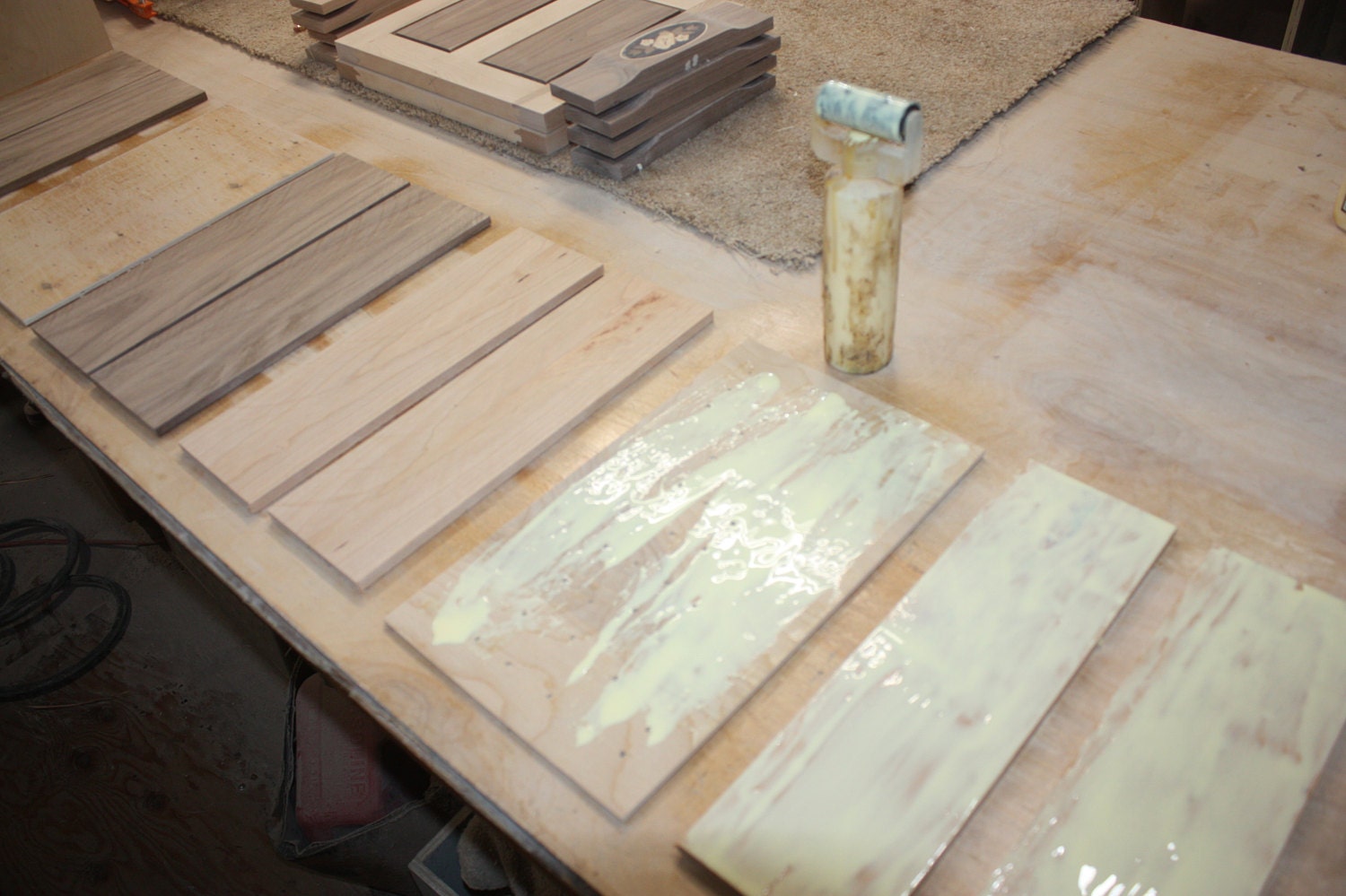 Gluing up Lids for Jewelry Boxes